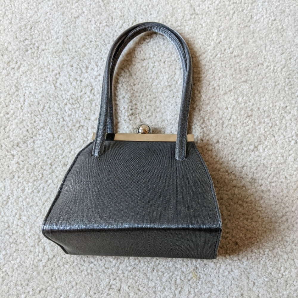 Vintage Nordstrom silver mini bag NWOT